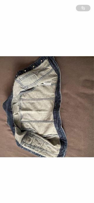 Smanicato in jeans Sisley x bimba