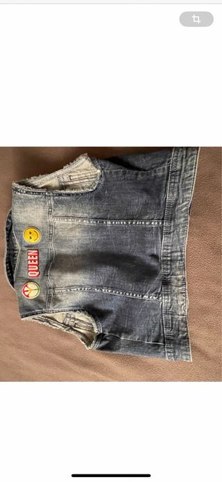 Smanicato in jeans Sisley x bimba