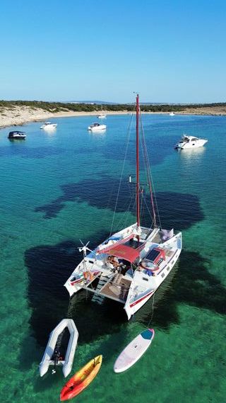 Catamarán Wharram Tangaroa 36