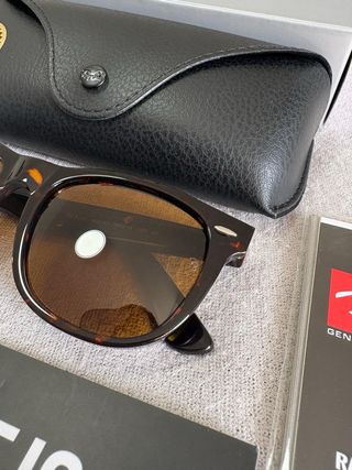 Gafas de Sol Ray-Ban Wayfarer Tortoise/Brown 54