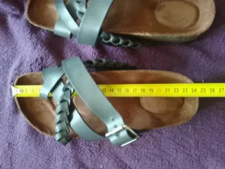 Sandalias Birkenstock trenzadas negras