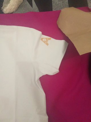 Camiseta Nike Air Talla L Blanca