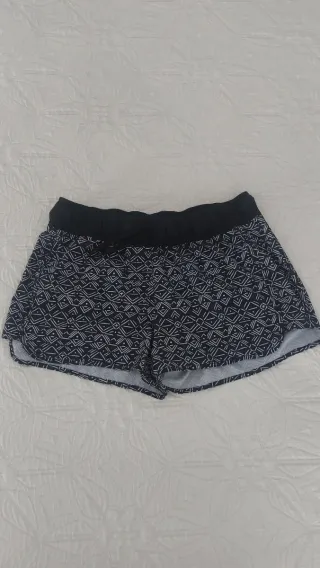 Pantalón corto deportivo mujer estampado