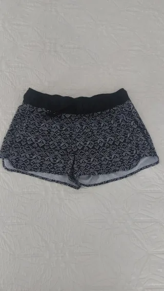 Pantalón corto deportivo mujer estampado