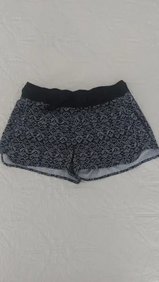 Pantalón corto deportivo mujer estampado