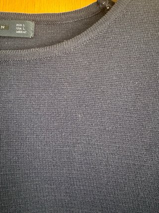 Camisola Zara Azul Tamanho L