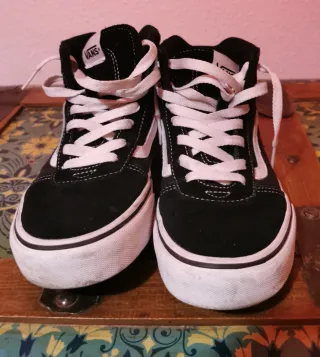 Botas Vans Negras Talla 38