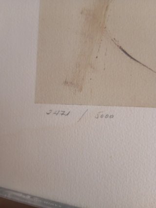 Litografía Picasso La jeune paire 1972