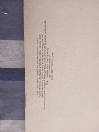 Litografía Picasso La jeune paire 1972