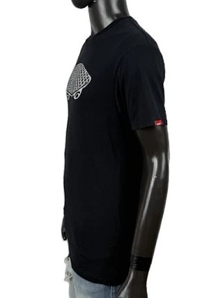 T-shirt VANS Uomo Taglia M Slim Cotone Nero Casual