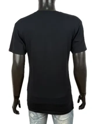 T-shirt VANS Uomo Taglia M Slim Cotone Nero Casual