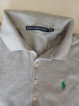 Polo Ralph Lauren manica lunga Grigio M