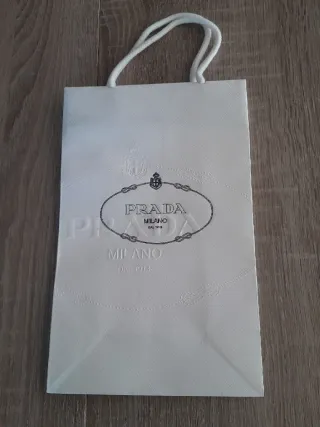 Sacchetto Prada Bianco