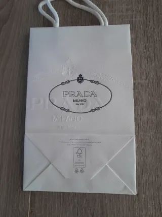Sacchetto Prada Bianco