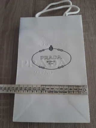 Sacchetto Prada Bianco
