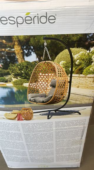 Silla Colgante Ratán Exterior/Interior