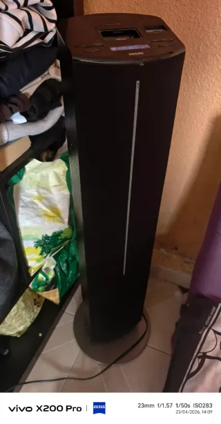 Altavoz Torre Philips Negro buen sonido
