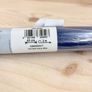 Vinilo adhesivo muebles Azul marino rollo 45cmx2m
