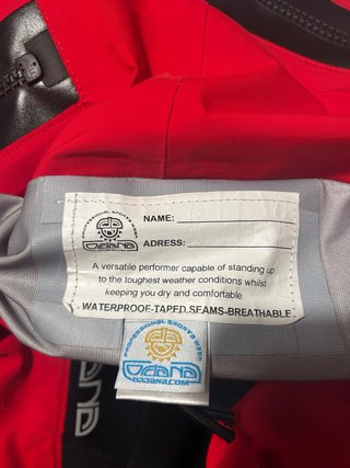 Traje seco niño vela