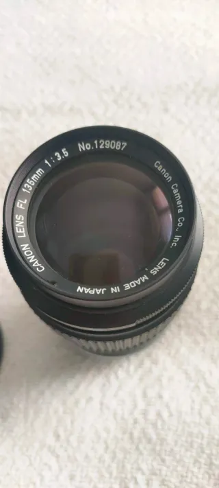 Objetivo Canon FL 135mm 1:3.5