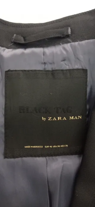 Chaqueta Negra Formal