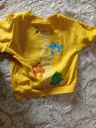 Sudadera Pokémon niño amarilla