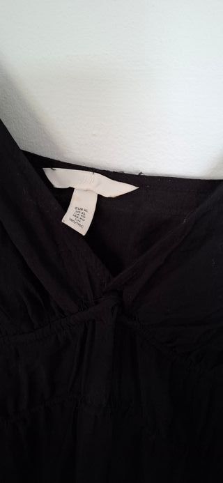 Vestido negro H&M Talla XL