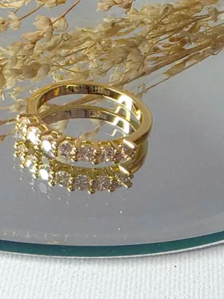 Anillo con Mossainitas