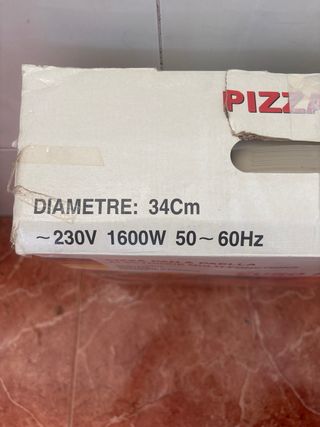 Pizza Pan y Paella Eléctrica Multifunción