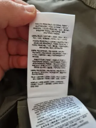 Giacca in pelle Peuterey