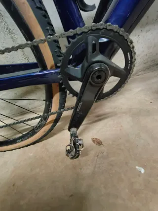 Bicicleta Gravel Talla 56 Azul