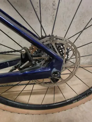Bicicleta Gravel Talla 56 Azul