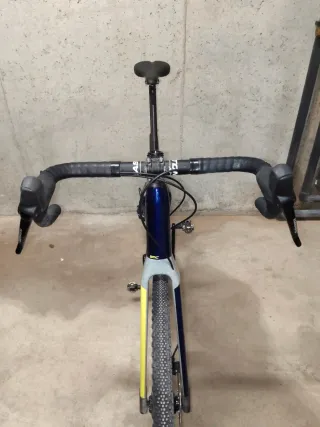 Bicicleta Gravel Talla 56 Azul