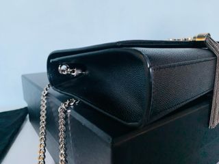 Saint Laurent Kate Medium Borsa Nera