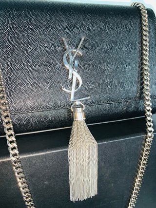 Saint Laurent Kate Medium Borsa Nera