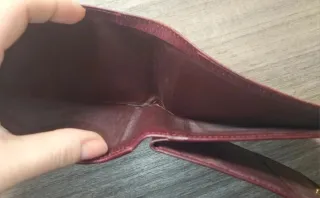 Portafogli uomo Cartier rosso