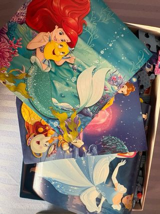 Puzzles Educa Frozen 20 Piezas y Princesa Disney.