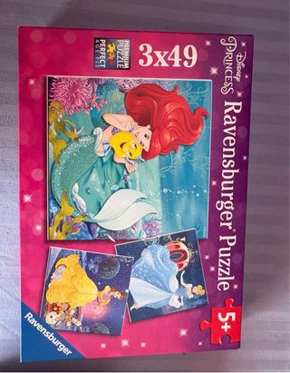 Puzzles Educa Frozen 20 Piezas y Princesa Disney.