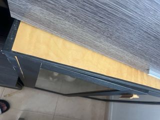 Vitrina Licorera Madera y Cristal