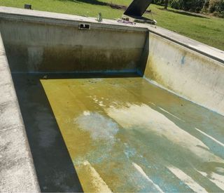 Limpieza con hidrolimpiadora de alta presión