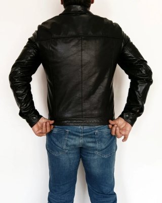 Biker Oakwood cuero auténtico S Medidas indicadas