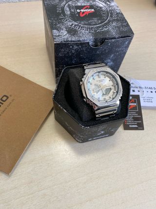 G-Shock Casio GM-B2100 blanco