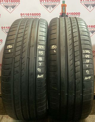 -225 45 18 Y GOODYEAR RUEDA AL 90% VIDA UTIL
