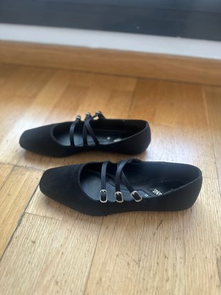 Bailarinas Zara Negras Talla 37