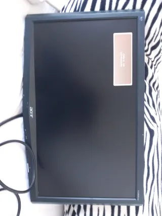 Pantalla Acer Negra