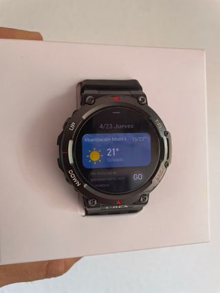 Amazfit T-Rex 2 + 3 Protectores + Carcasa Extra
