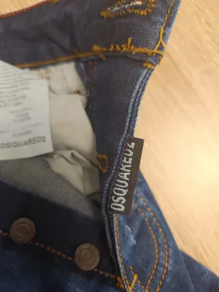 Pantalón vaquero Dsquared2 con parches