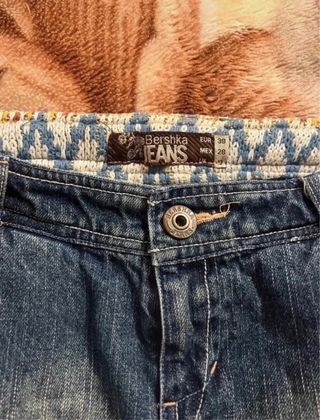 Falda vaquera vintage Bershka
