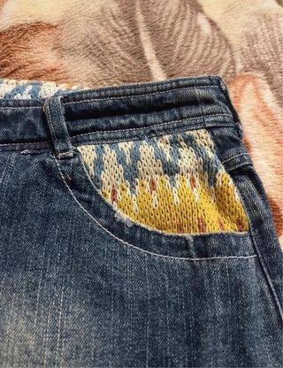 Falda vaquera vintage Bershka