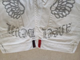 Jeans Angel Devil bianchi taglia 50